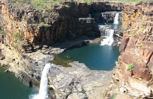 Mitchell Falls Mitchell River - Aussie Oc at English Wikipedia [CC BY-SA 3.0 (https://creativecommons.org/licenses/by-sa/3.0)], via Wikimedia Commons